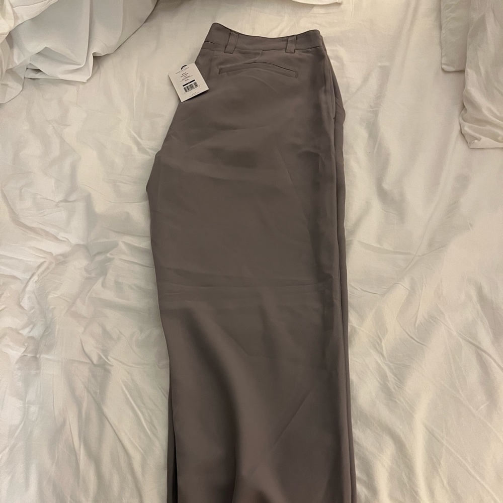 Matte golf pants size 32x30 brand new color steel